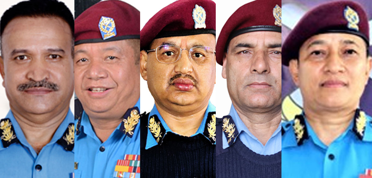 पाँच डीआइजीलाई एआइजीमा बढुवा गर्ने मन्त्रिपरिषद्को निर्णय 